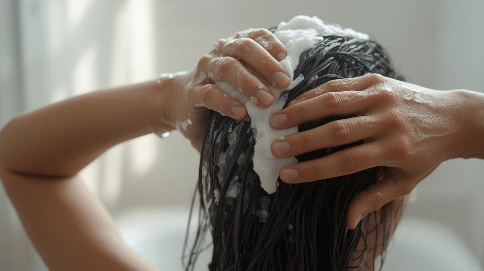 apply shampoo only to the scalp