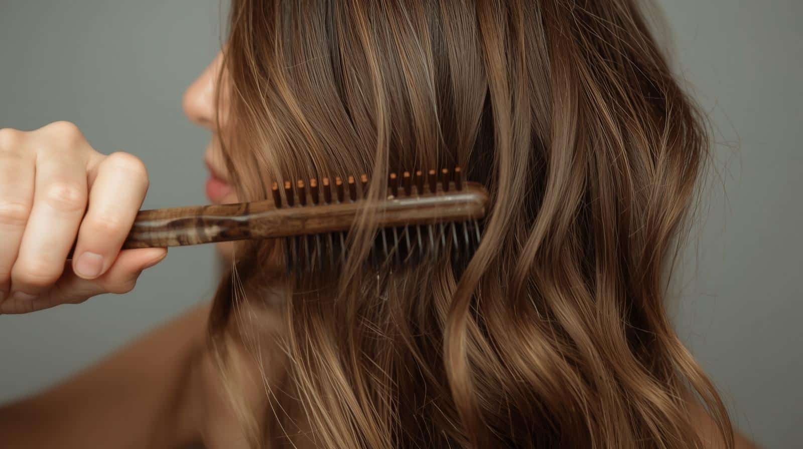 brush hair before washing