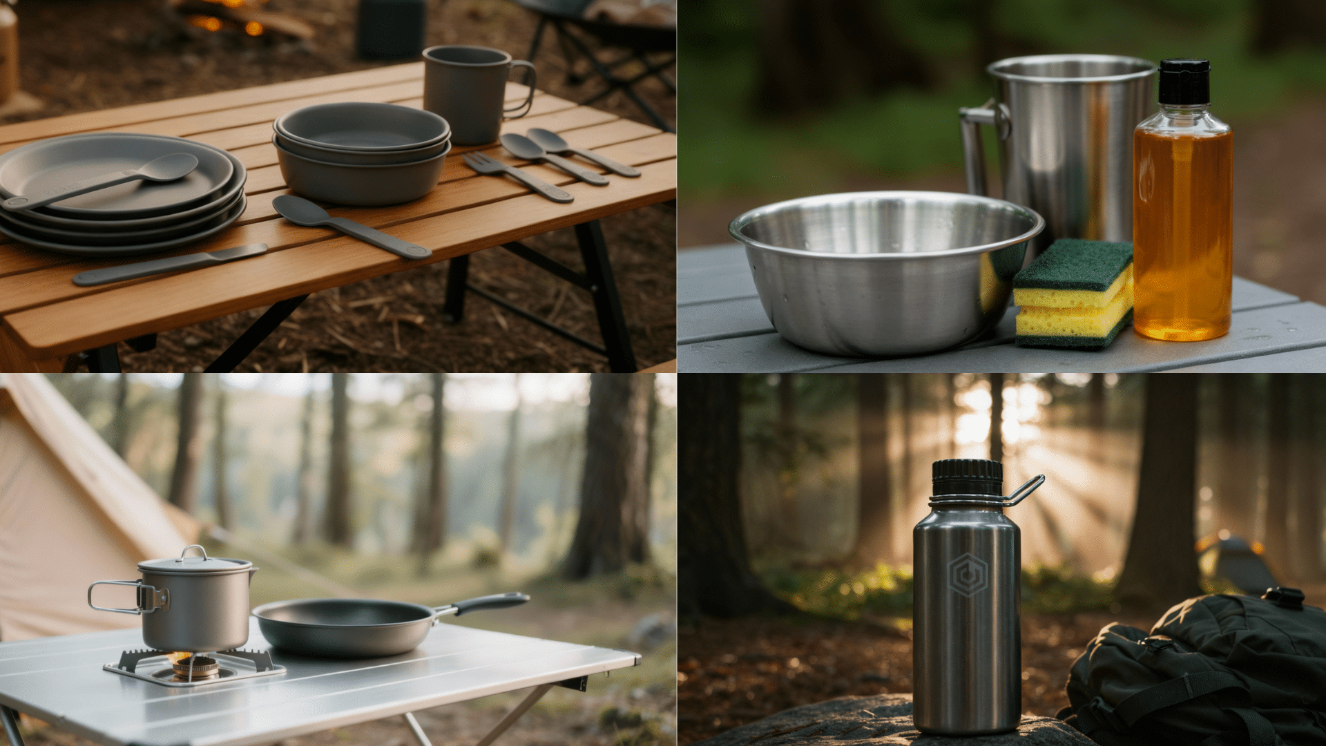 camp kitchen and food