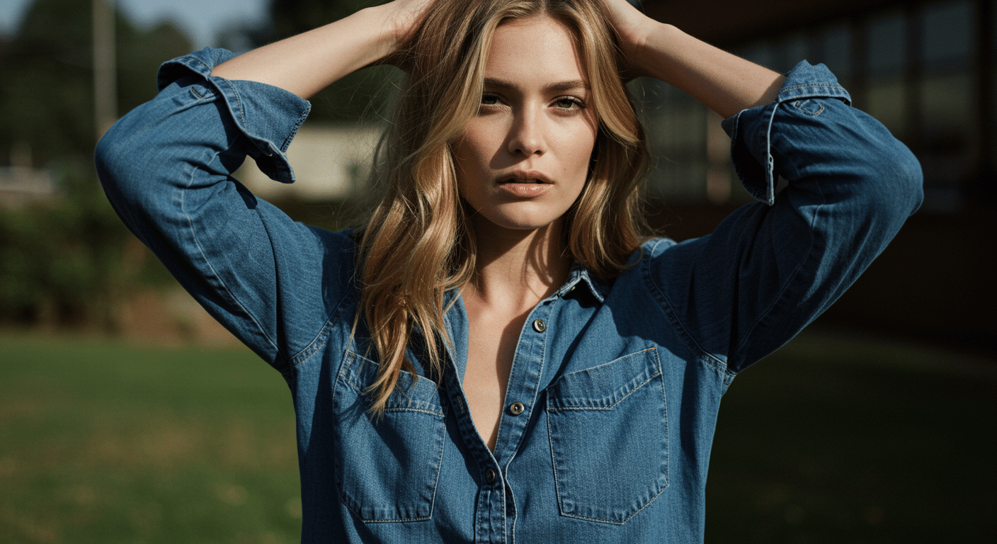 chambray shirt