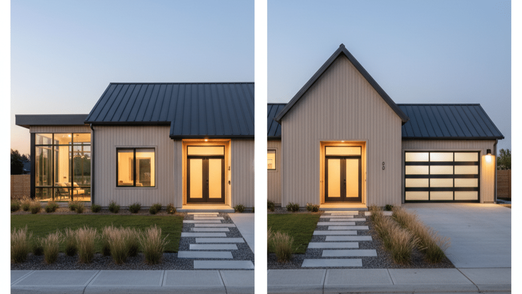 comparing gable roofs to hip roofs