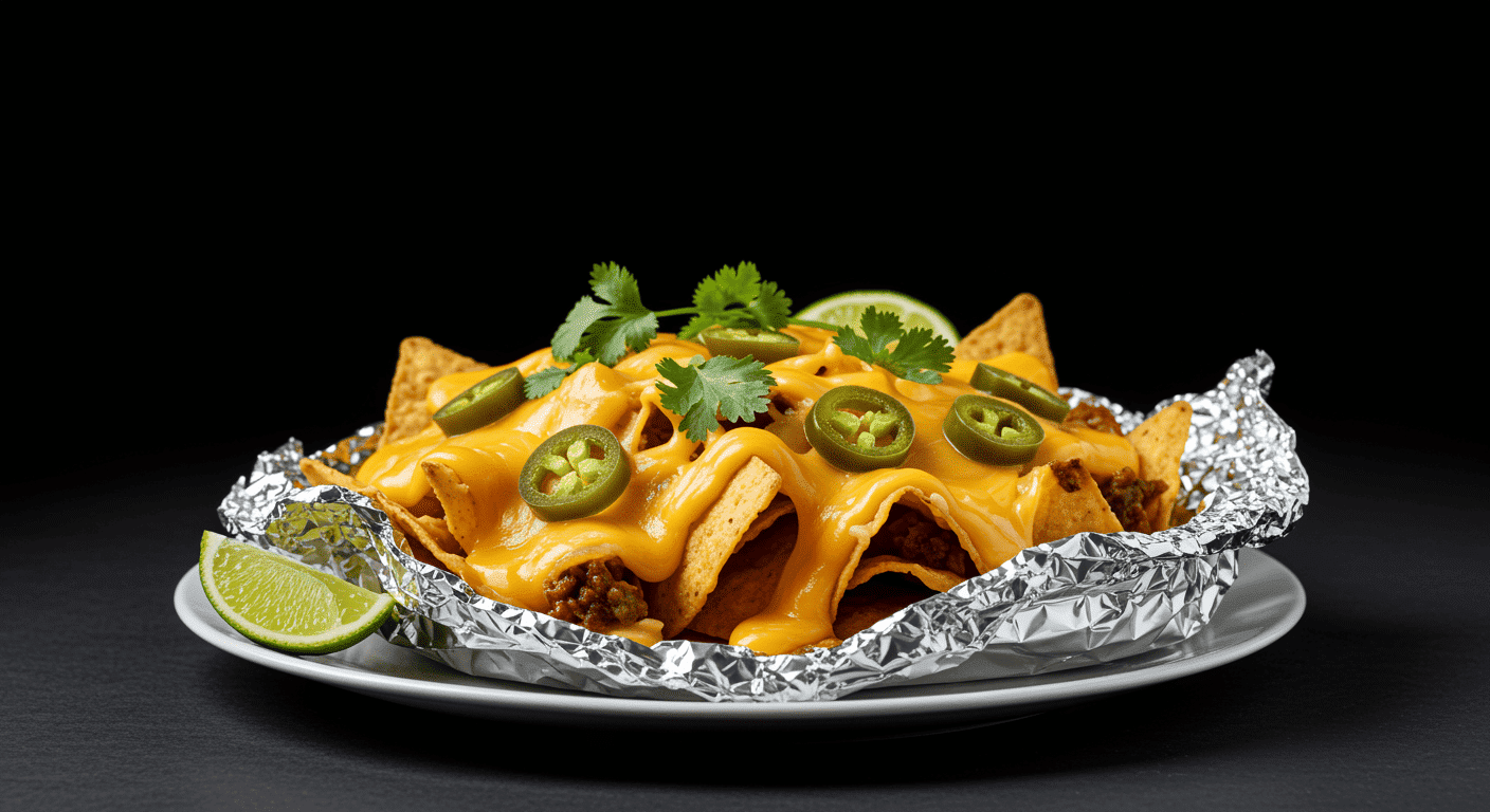 foil packet nachos
