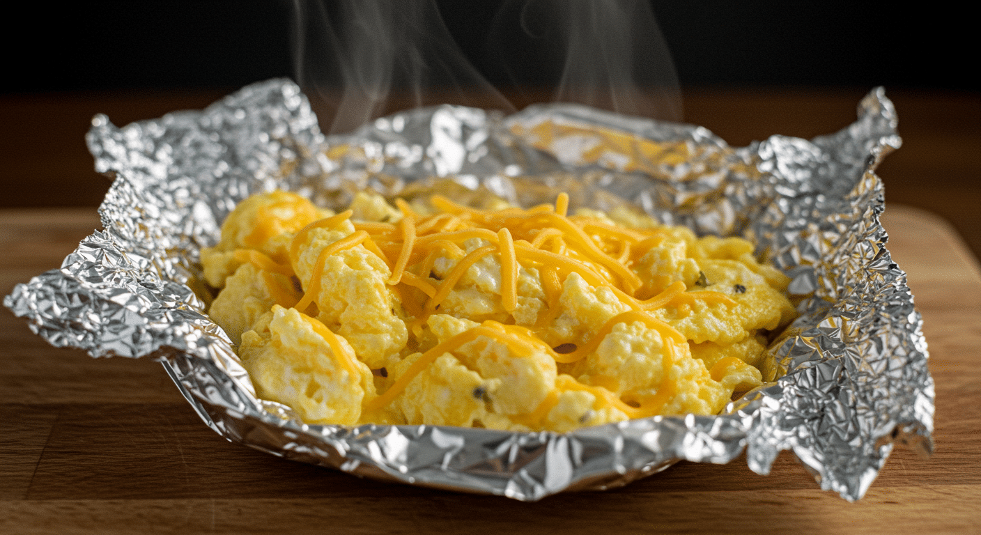 foil packet scrambled eggs
