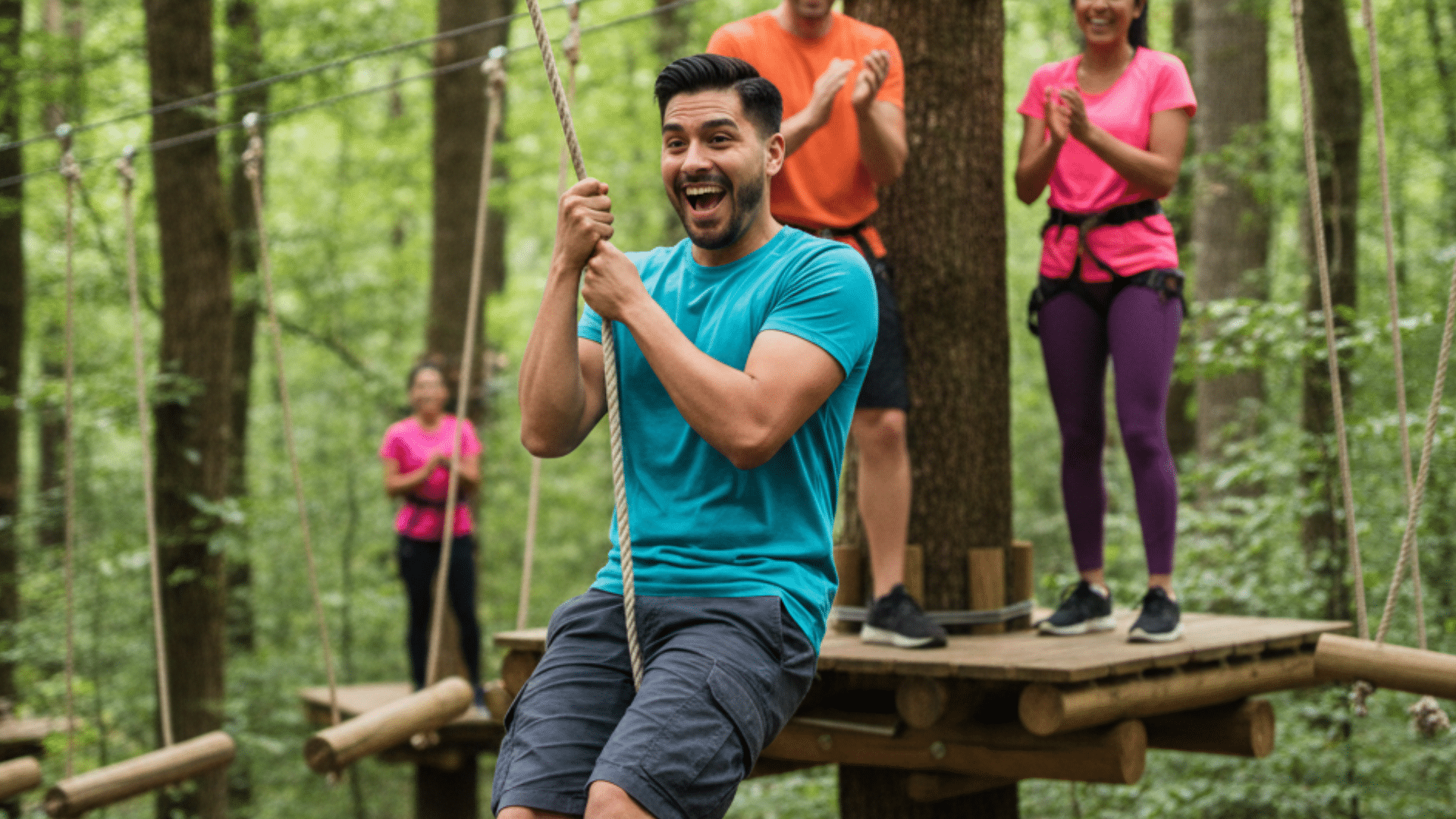 forest obstacle course