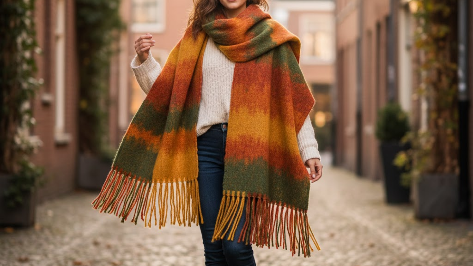 fringe scarf