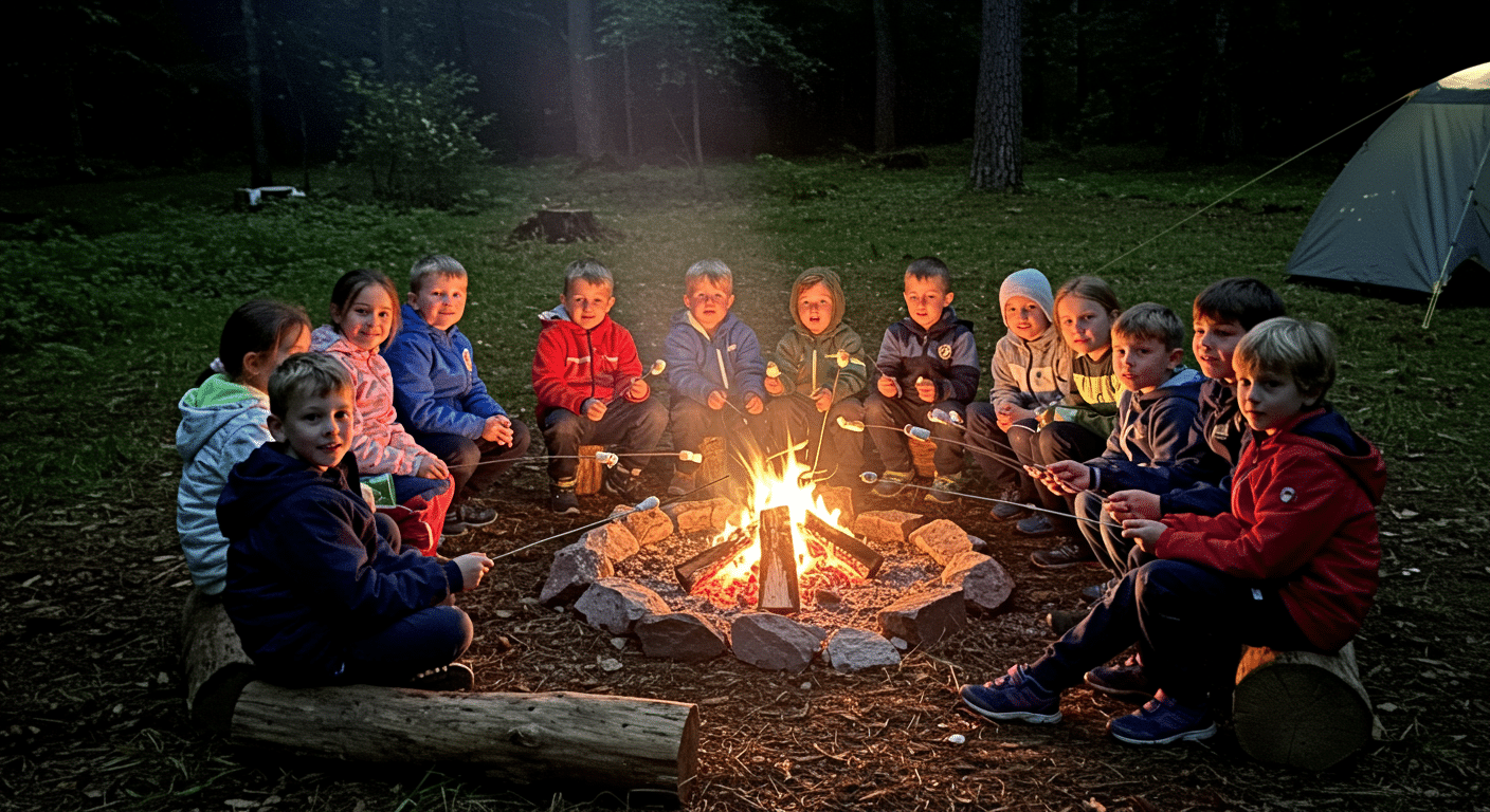 fun campfire games for kids and adults