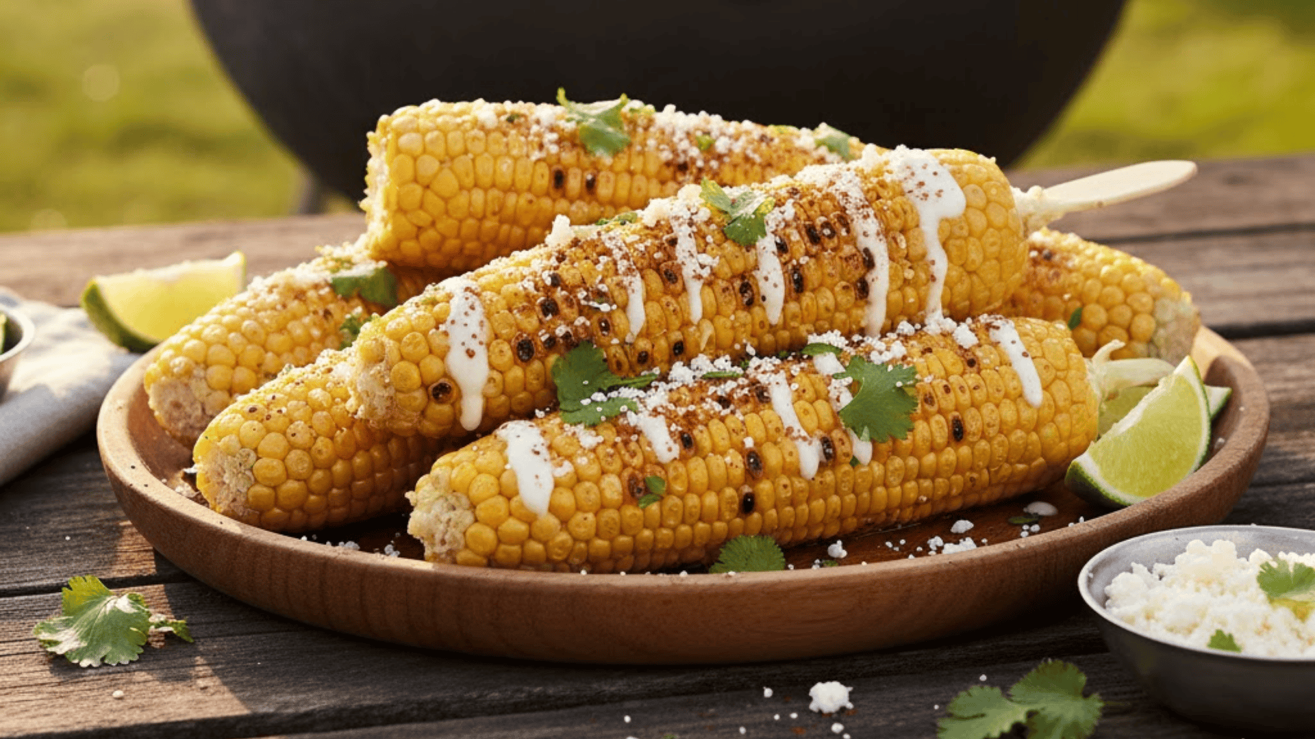 grilled corn on the cob