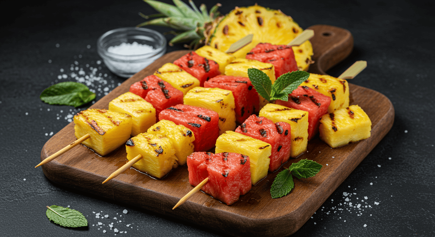 grilled fruit kabobs