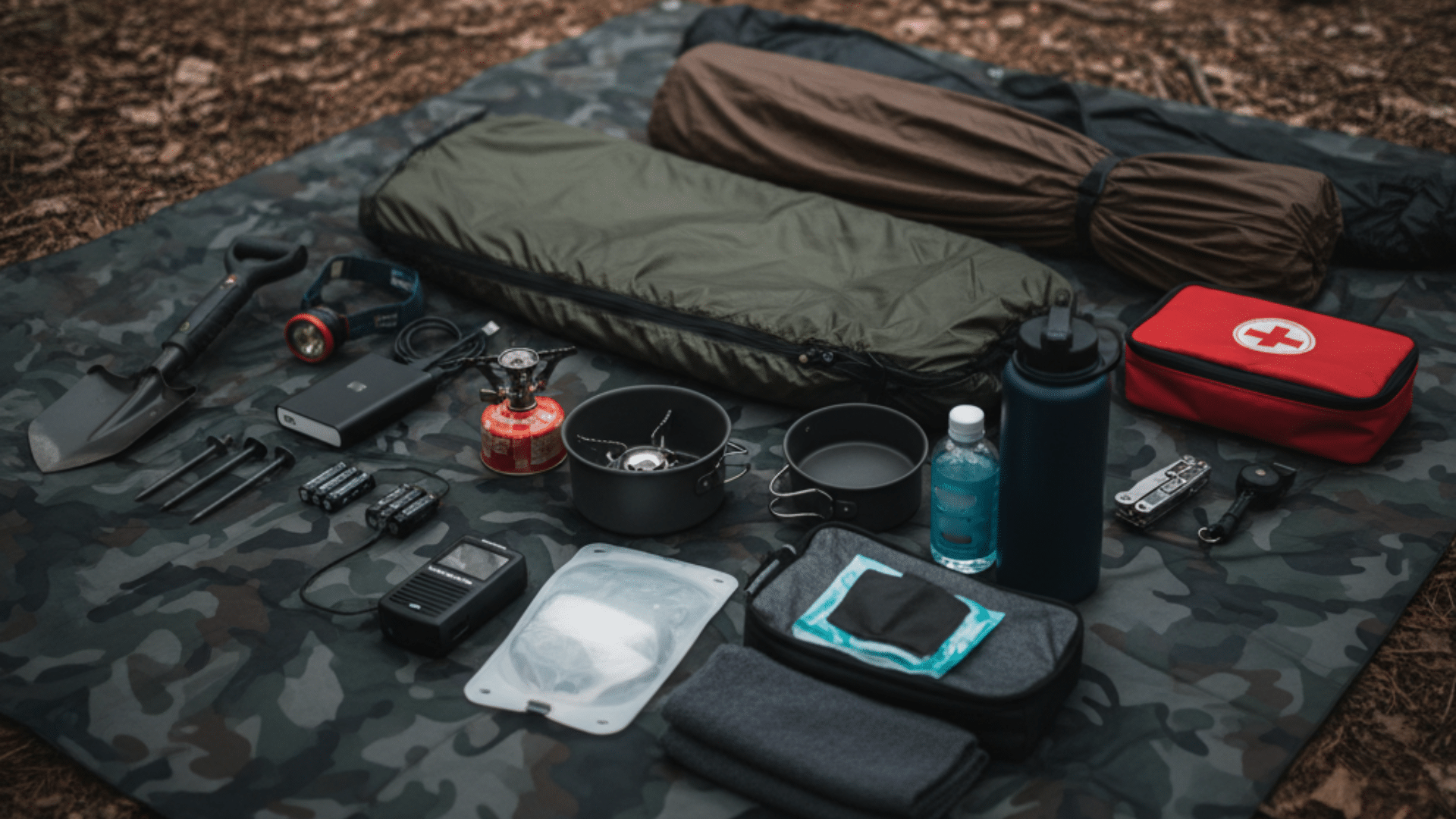 how to prep essential gear for stealth camping