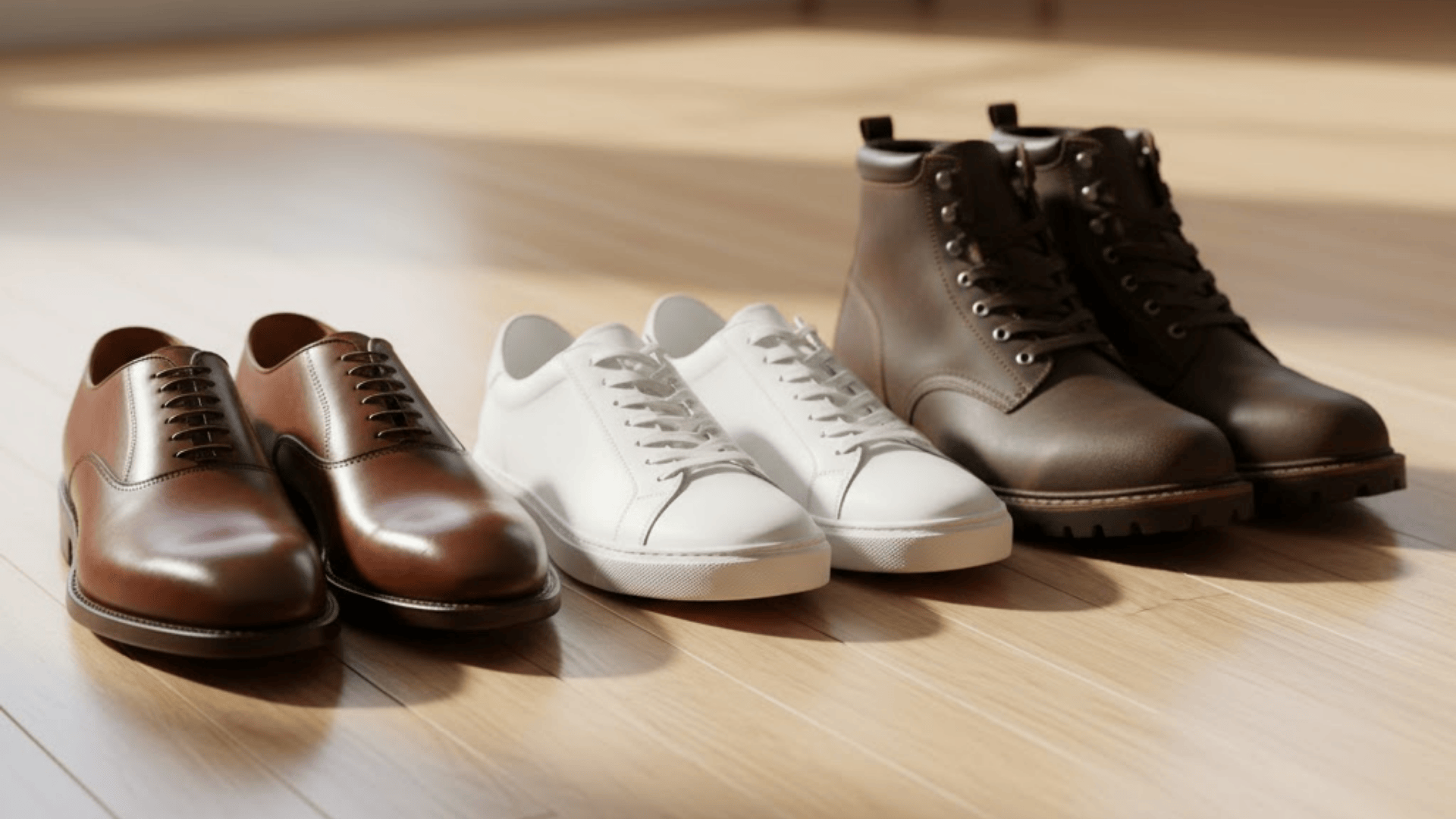 keep your shoes simple