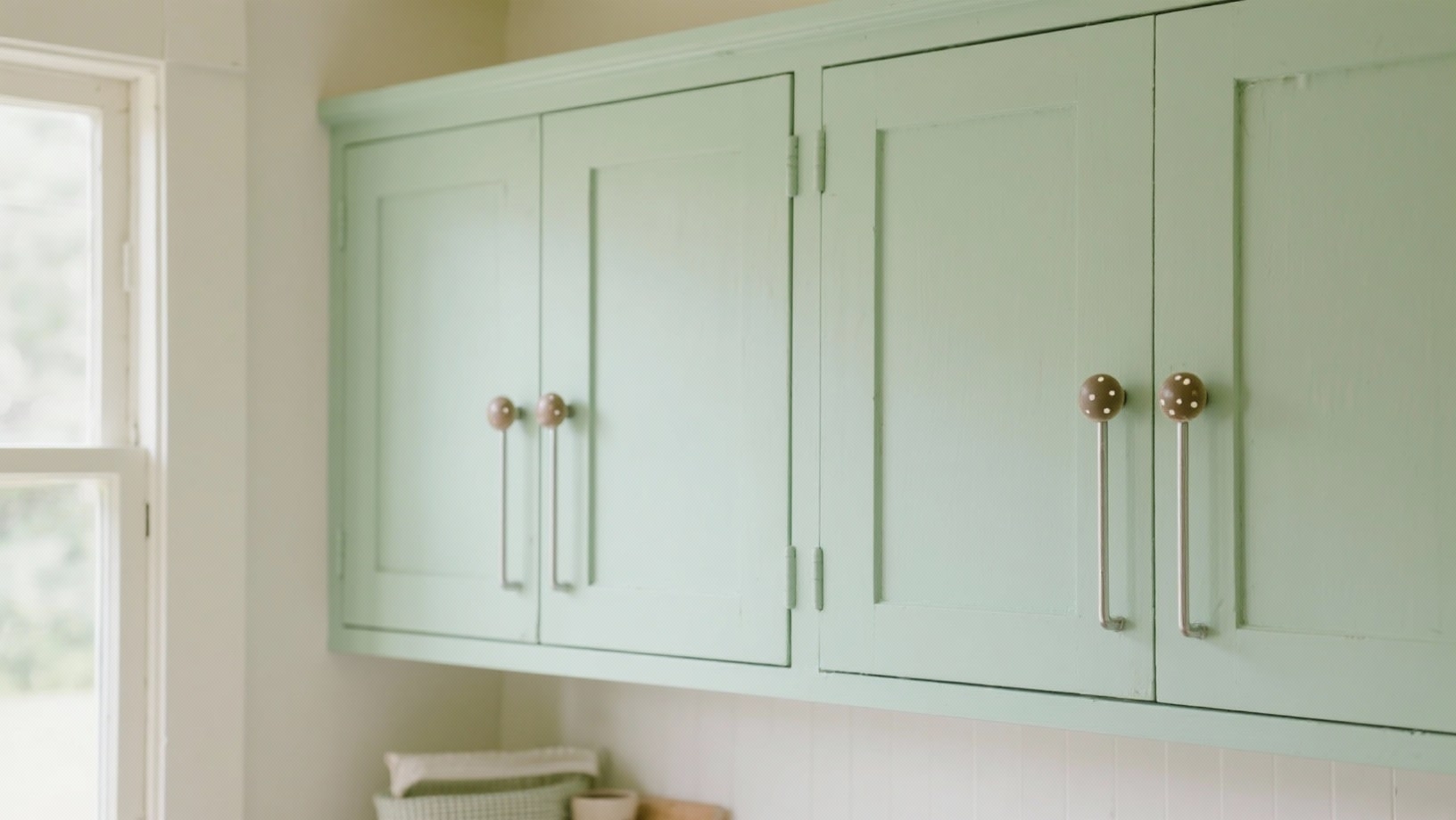 mushroom knobs with wire pulls