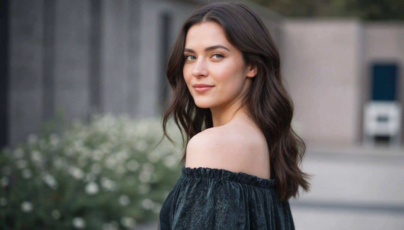 over the shoulder glance