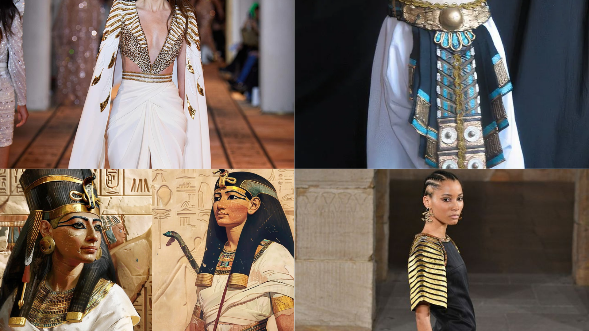 shift from traditional egyptian fashion to modern egyptian fashion