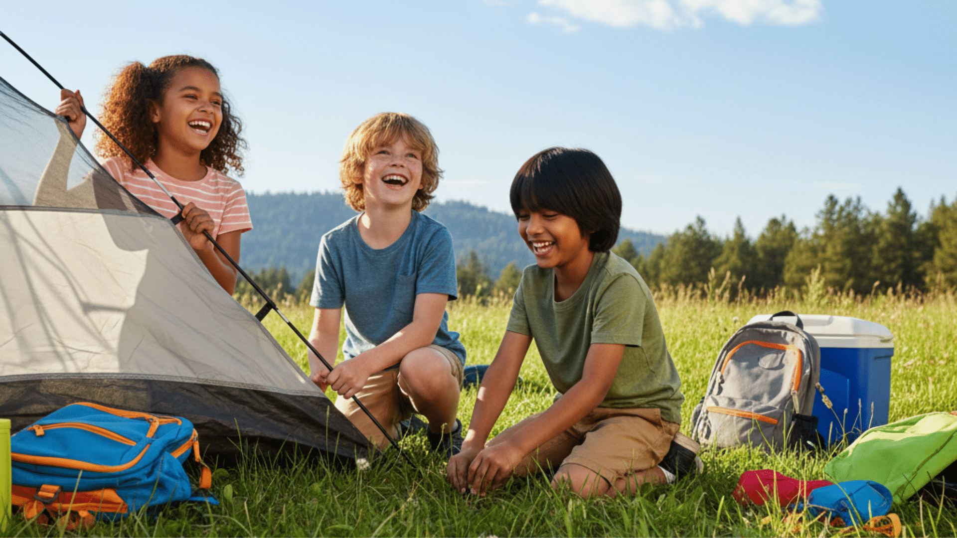 tent building challenge