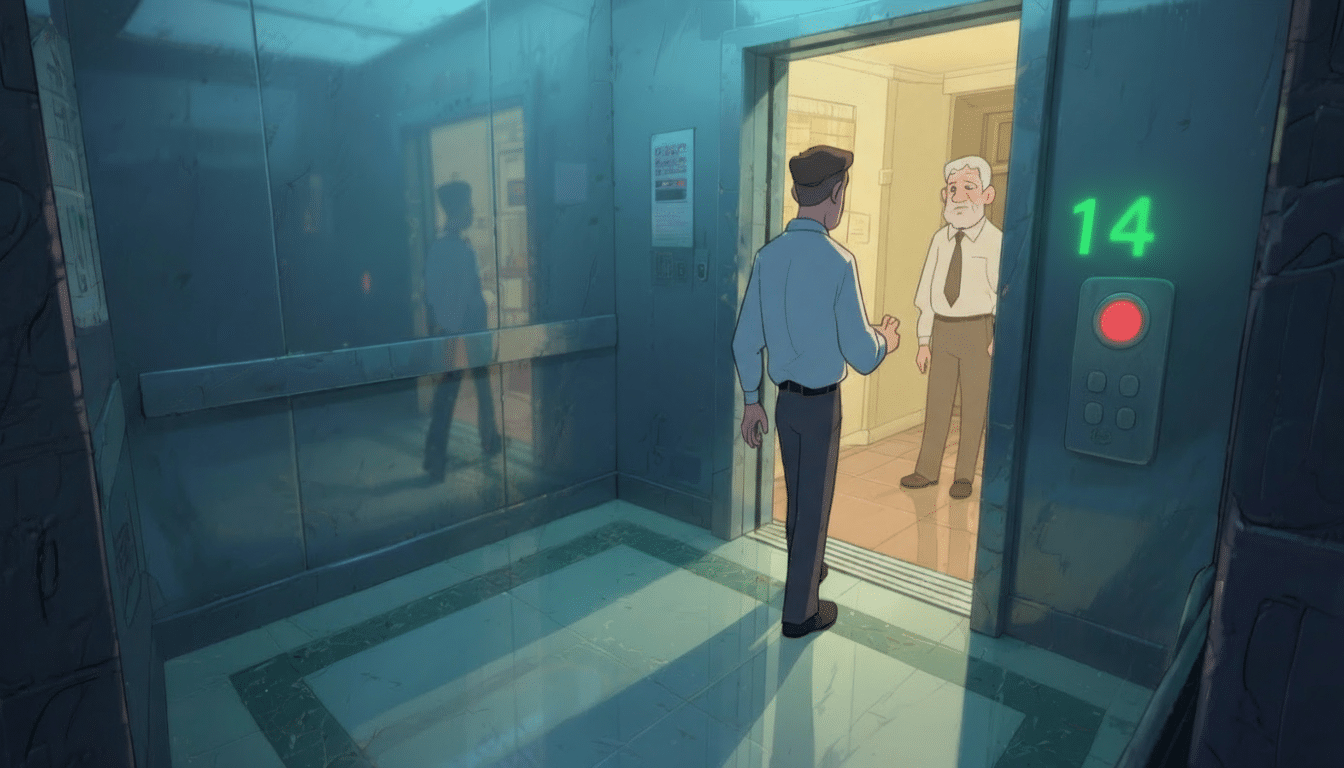 the staircase that appears