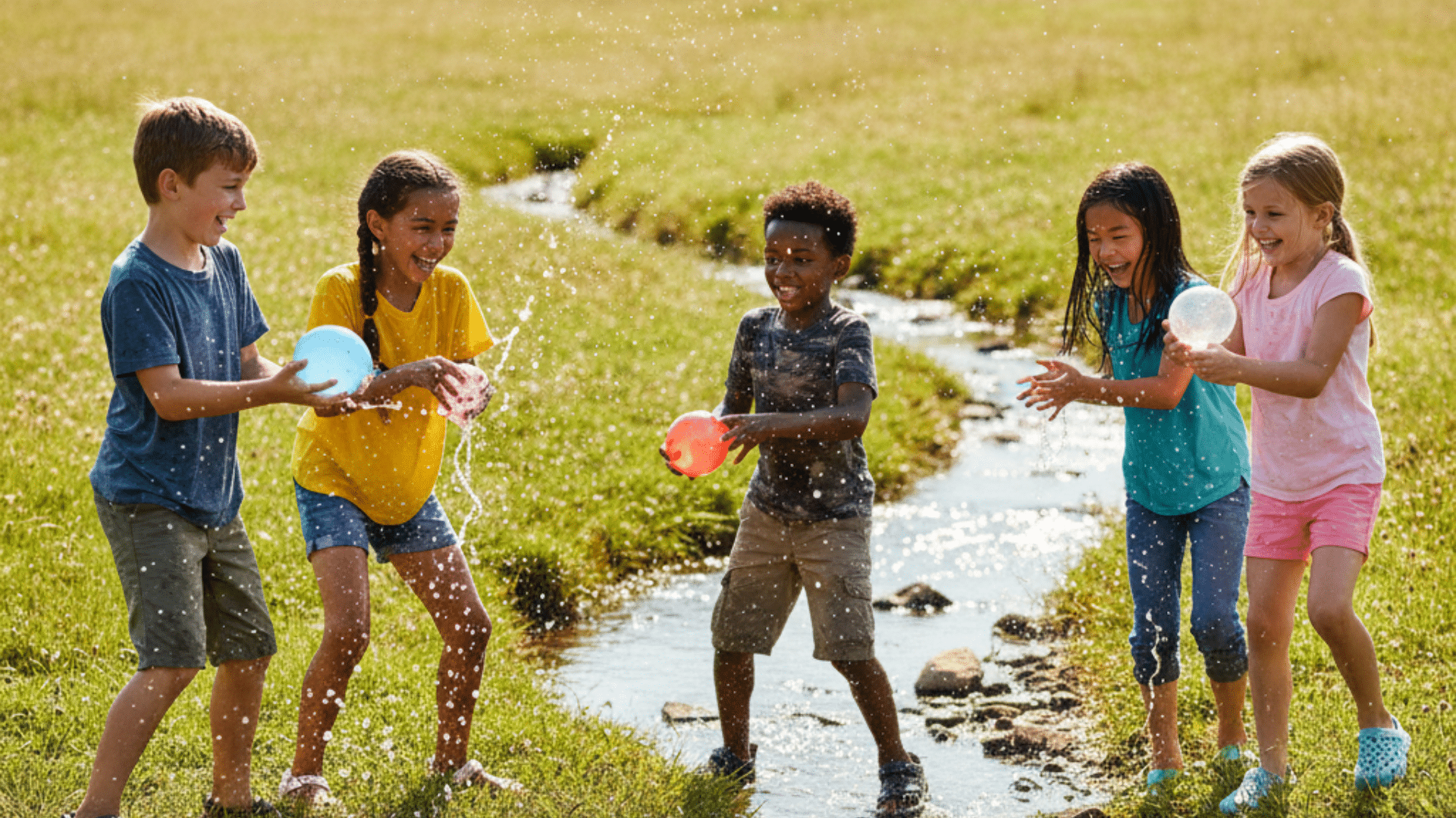 water balloon toss
