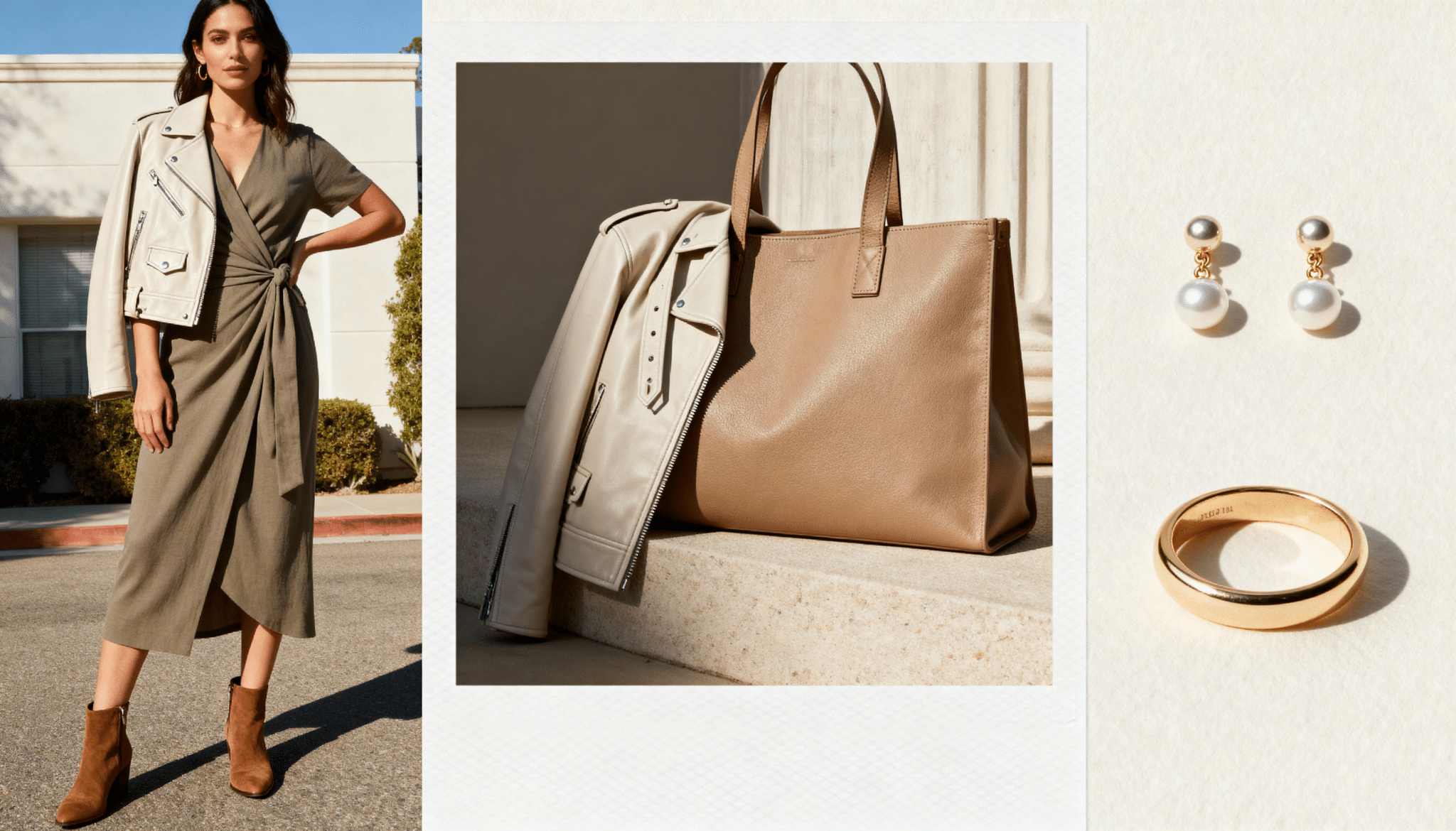 wrap dress with ankle boots