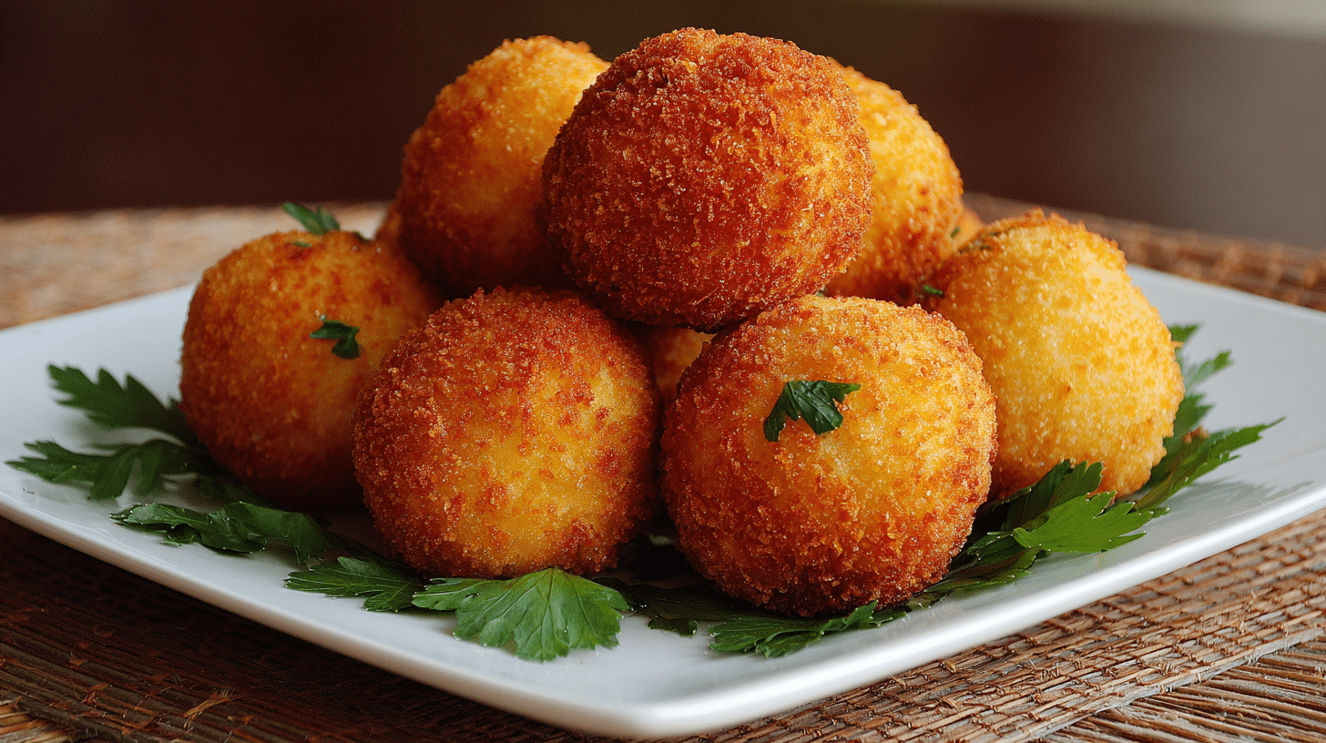 arancini fried rice balls
