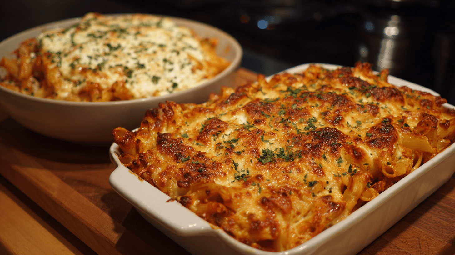 baked ziti with ricotta
