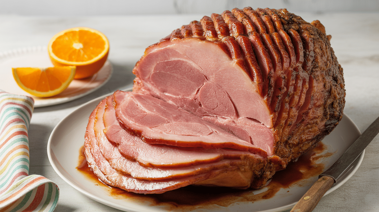 honey glazed ham