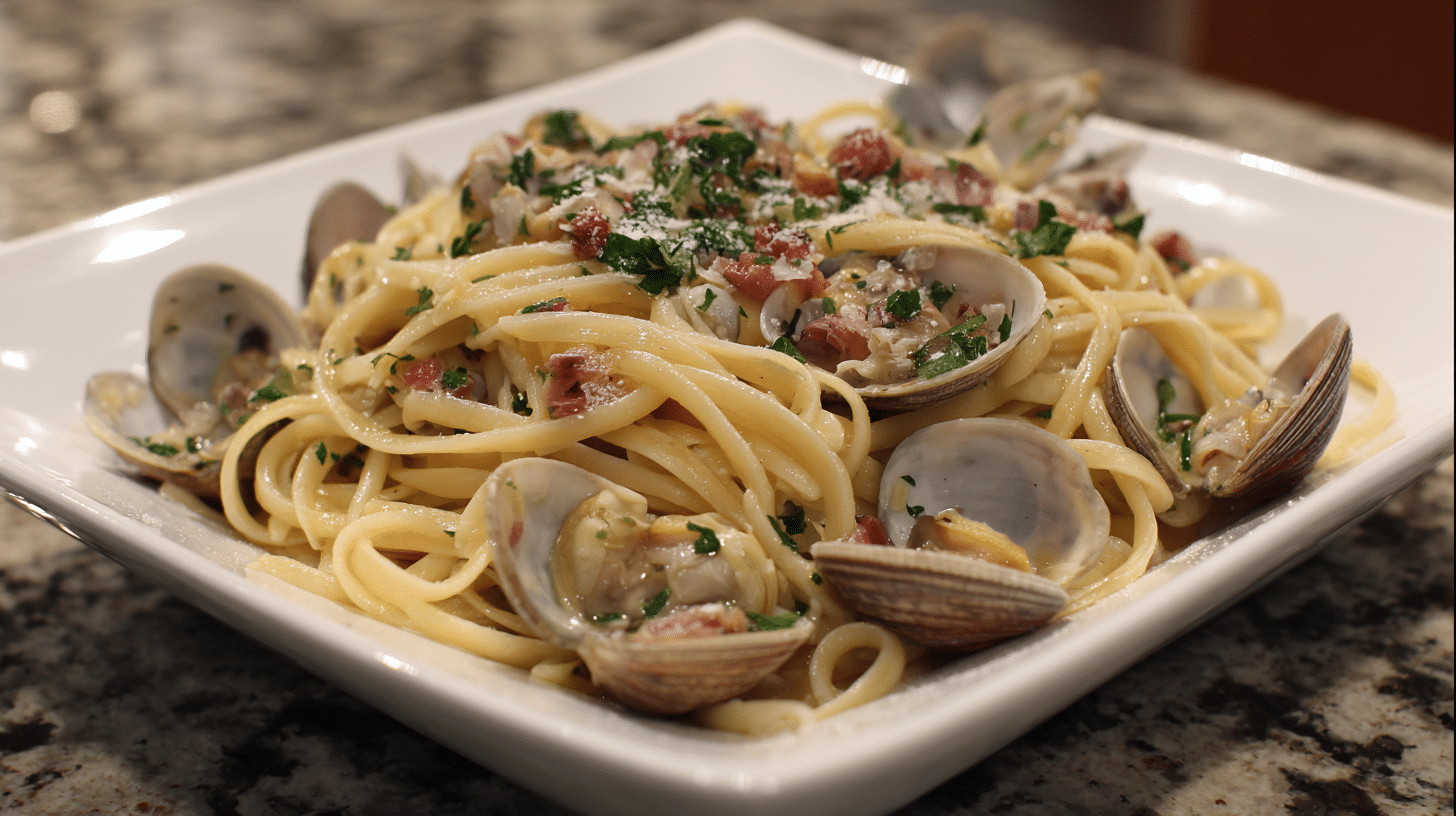 linguine with clam sauce