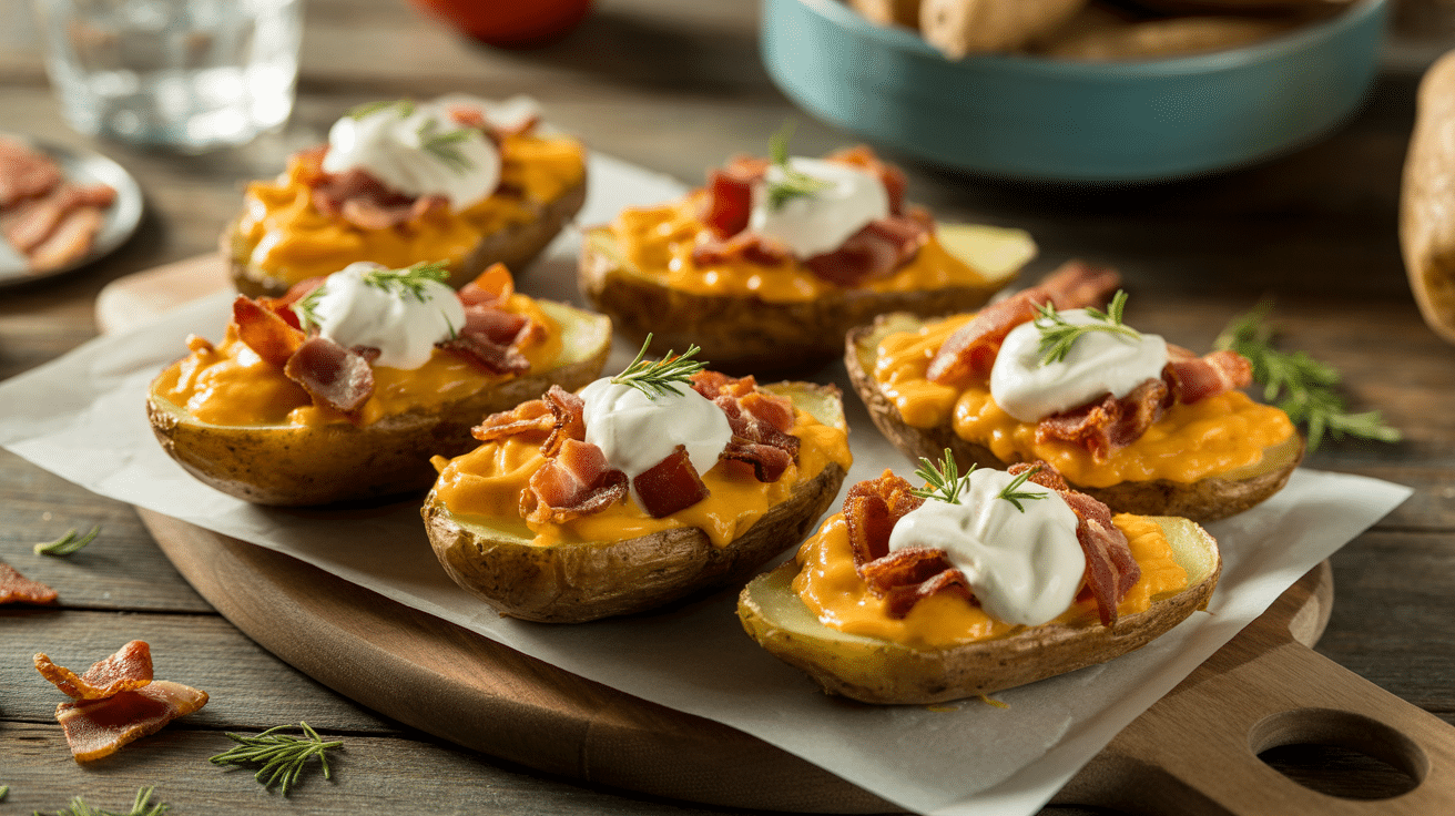 loaded potato skins