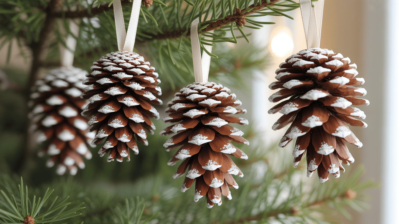 pine cone ornaments