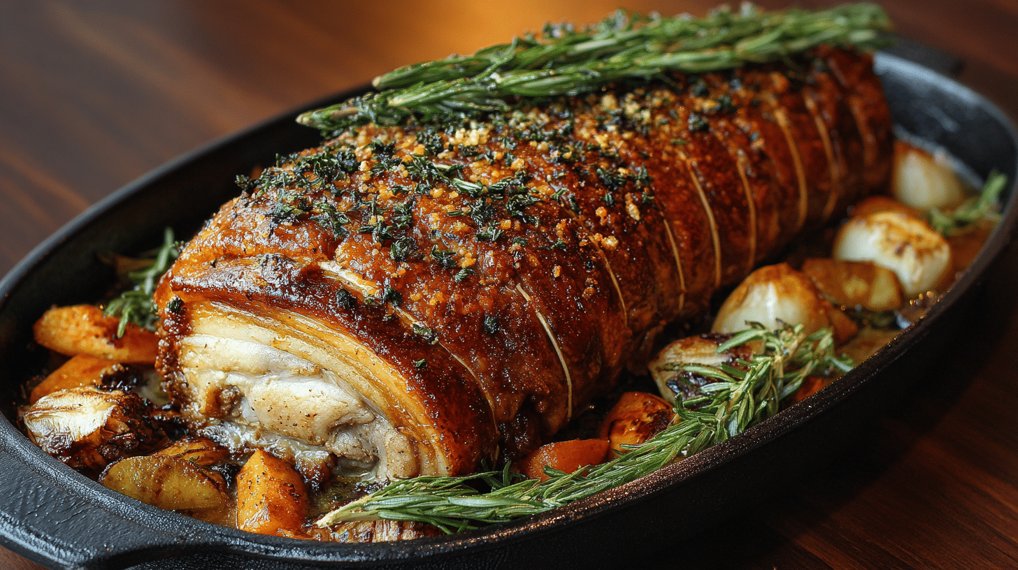 porchetta roasted pork belly