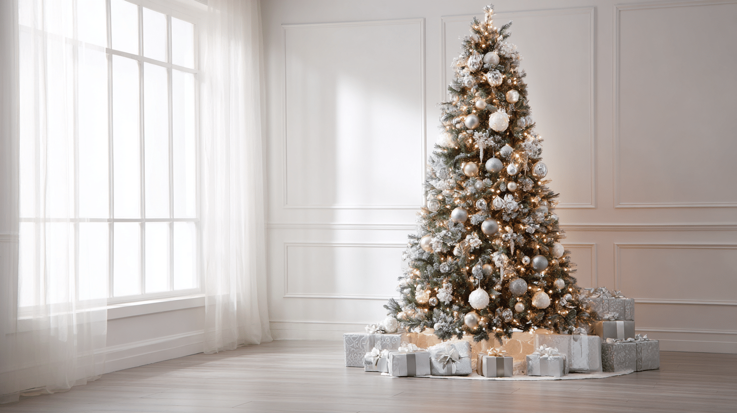 silver and white theme