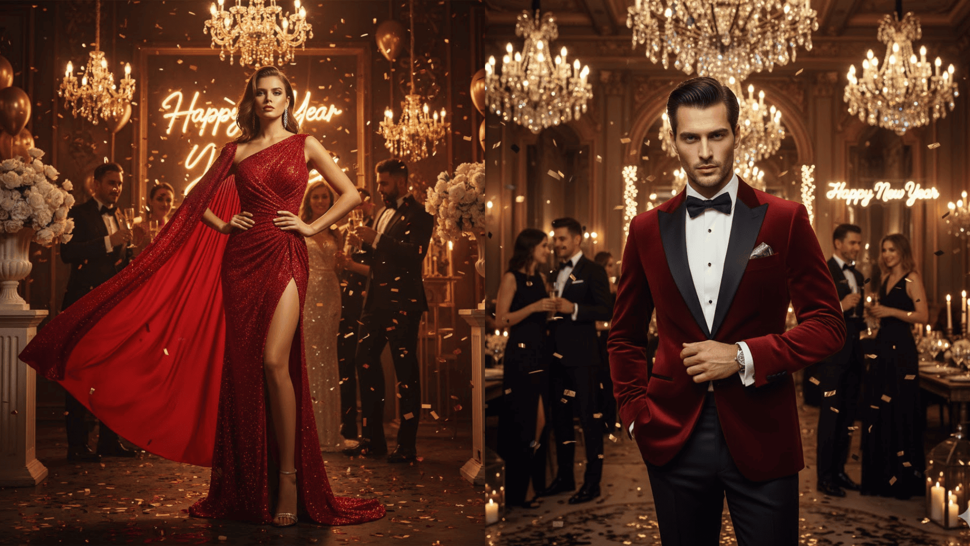 what colors to wear for new years women