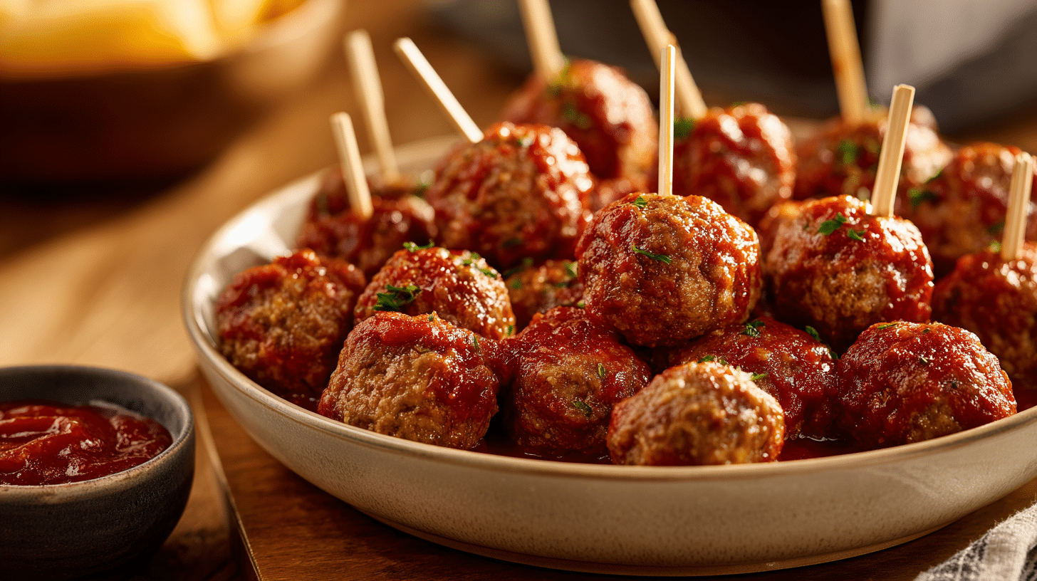 10 mini meatballs