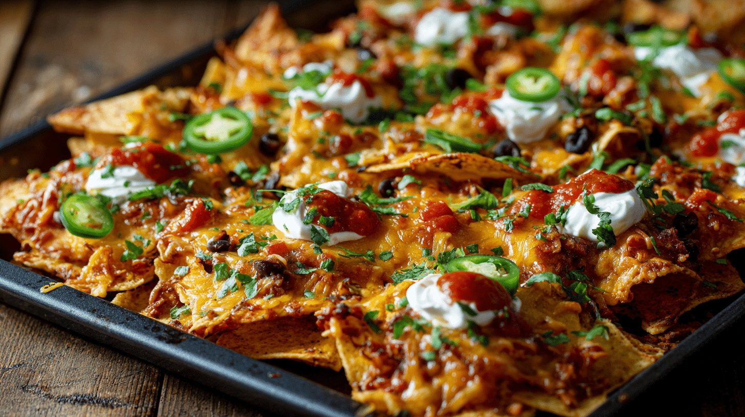 15 baked nachos