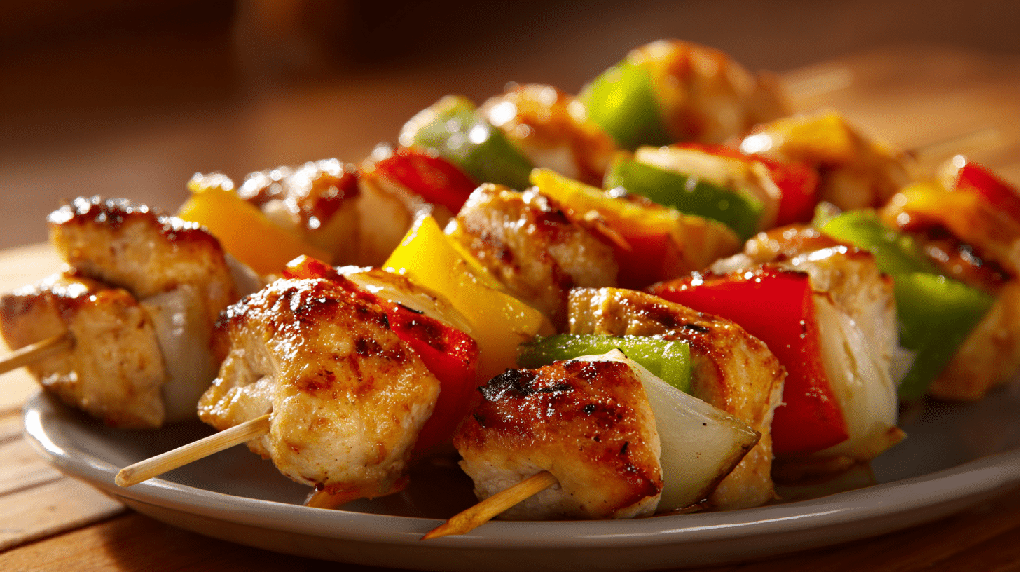 6. Chicken Skewers