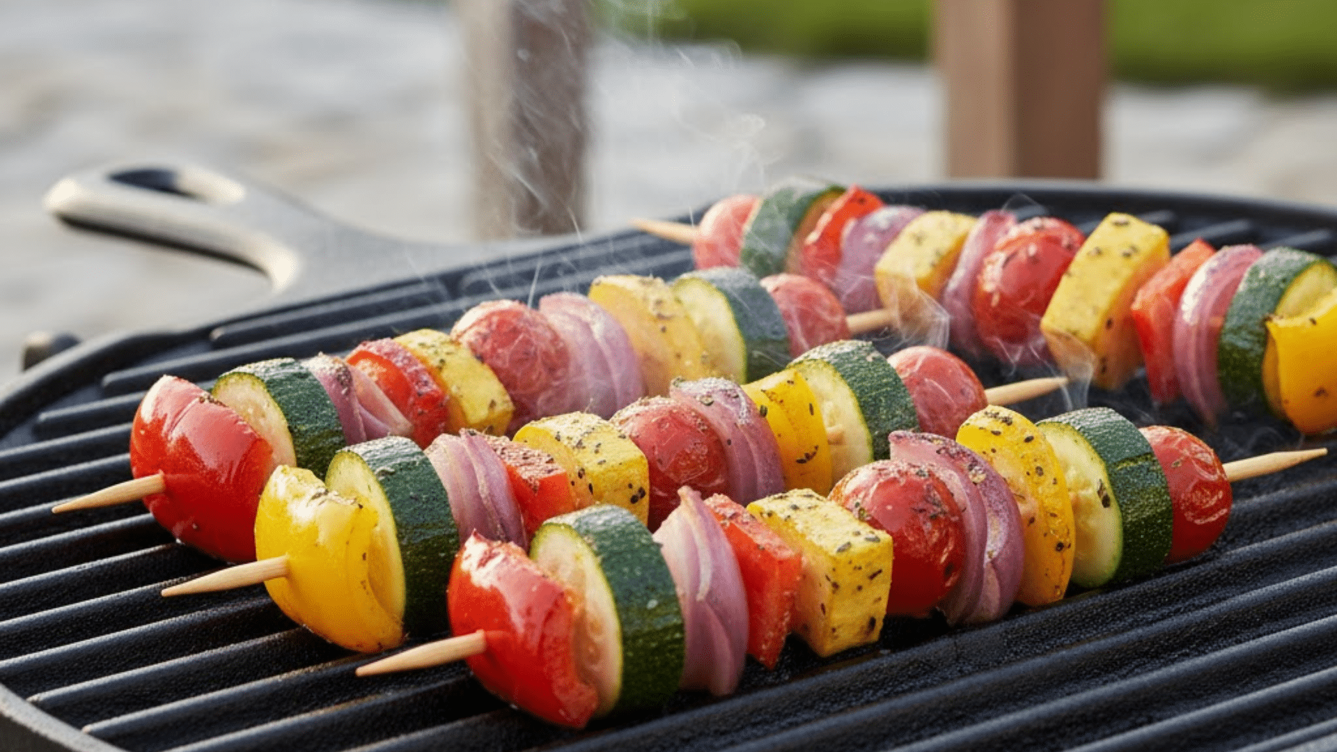 grilled vegetable skewers