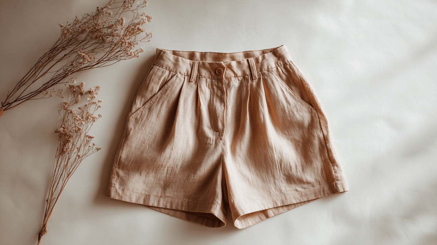 linen shorts